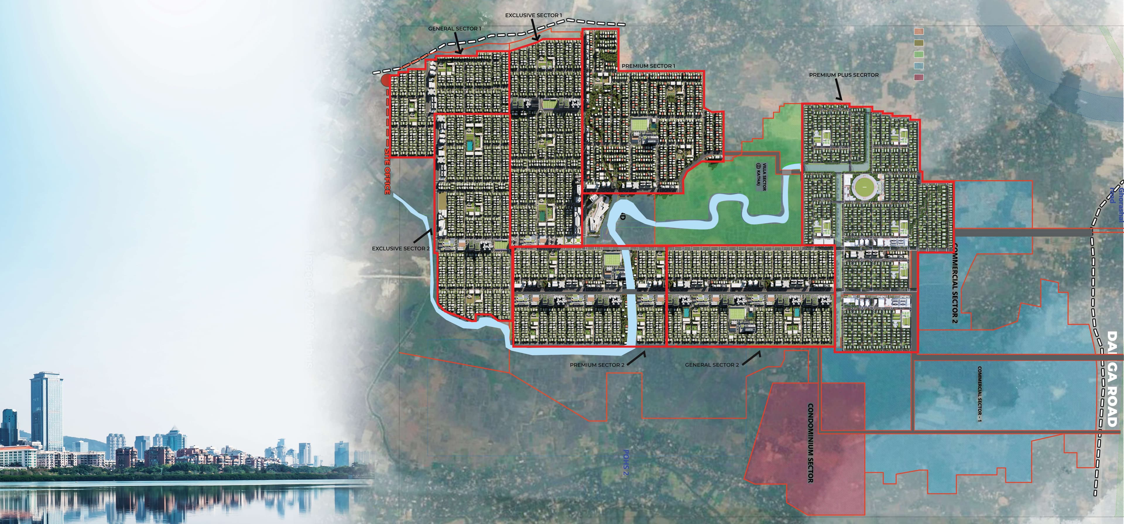 Anondo Bhubon - FULL MAP